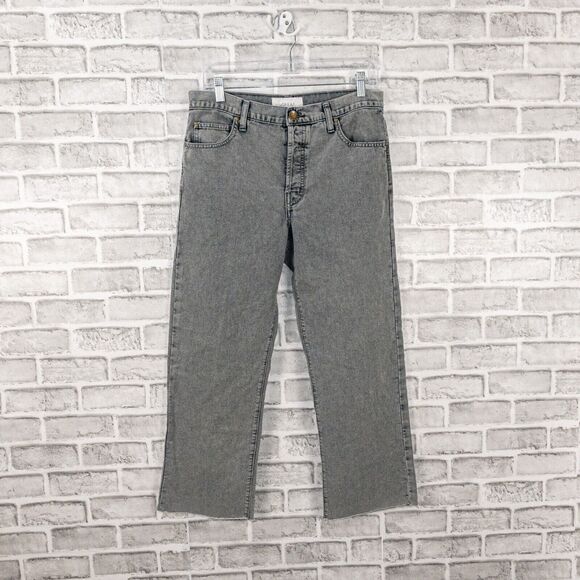 The GREAT. Clothing Women's The Wayne Jean cord in sunfade gray size 26 - Picture 1 of 8